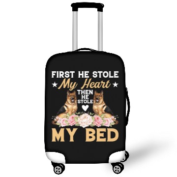 Discover German Shepherd First He Stole My Heart Funny Dog Luggage Covers