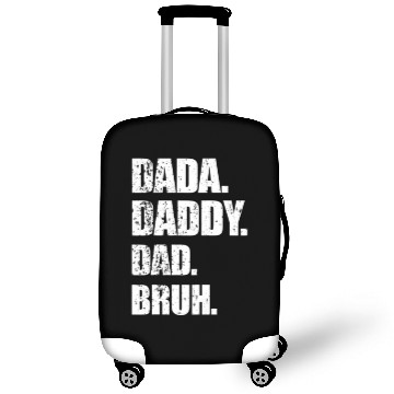 Discover Vintage Dada Daddy Dad Bruh Daddy And Me Retro Fat Luggage Covers
