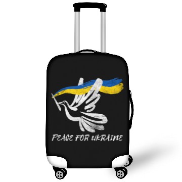 Discover Ukrainian Flag Dove Peace For Ukraine Distressed D Luggage Covers