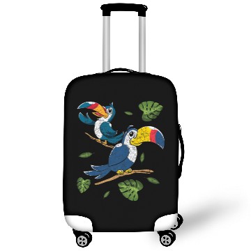 Discover Rainforest Bird Lover Tropical Summer Animal Lover Luggage Covers