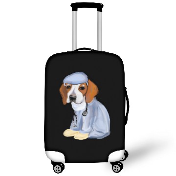 Discover Corona Virus, Thank You Medical Luggage Covers