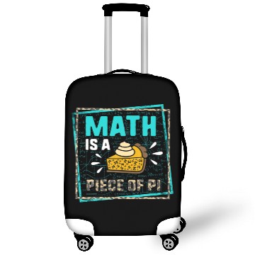 Discover Pi Day Math Is A Piece Of Pie Math Teacher 3.14 Ma Luggage Covers