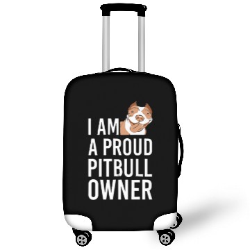 Discover Pit Bull , Women, Pitbull Lover Gift, Cute Dog Luggage Covers