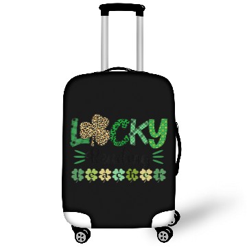 Discover Shamrock Lucky Reading Teacher St Patricks Day Leo Luggage Covers