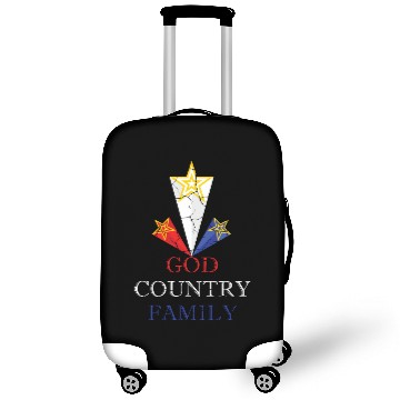 Discover God Country Family Luggage Covers
