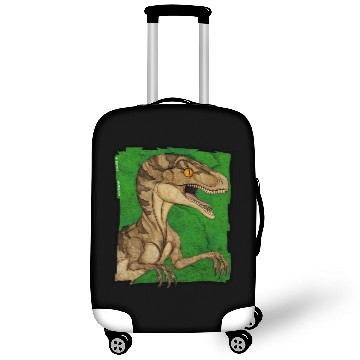 Discover Movie style vintage velociraptor Luggage Covers