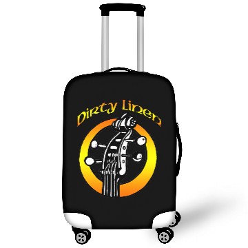 Discover Men's Dirty Linen logo orange & yellow Luggage Covers