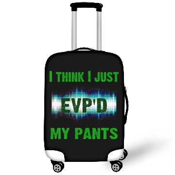 Discover Ghost Hunting EVP Paranormal Spirit Funny Gift Luggage Covers