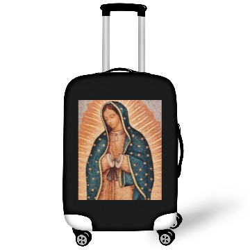 Discover Spanish Guadalupe Mary Funeral Prayer Holy Luggage Covers