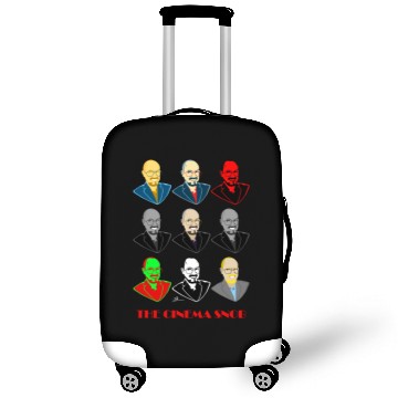 Discover The Cinema Snob Faces - Women's 3/4 Sleeve Luggage Covers