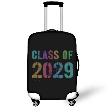 Discover Vintage Future CLASS Of 2029 Graduation Goodbye 5T Luggage Covers