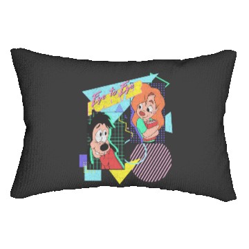 Discover Cartoon Lumbar Pillows Disney A Goofy Movie Max & Roxanne Eye To Eye Forever