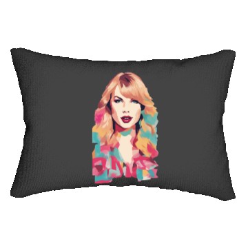 Discover taylowifts eras tour Sticker1 Lumbar Pillows