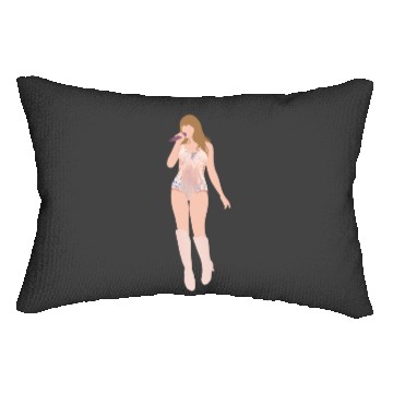 Discover Eras tour lover Lumbar Pillows