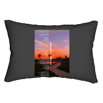 Discover Cruel Summer Taylorr Swift sunset Lumbar Pillows