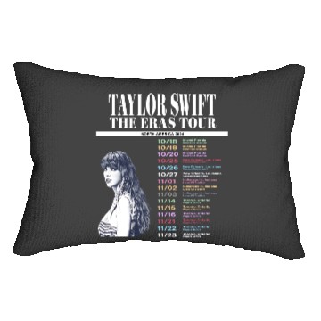 Discover Eras Tour US 2024 Lumbar Pillows