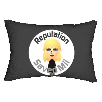 Discover Tayl0r Swift - Reputation Saved Mii Lumbar Pillows