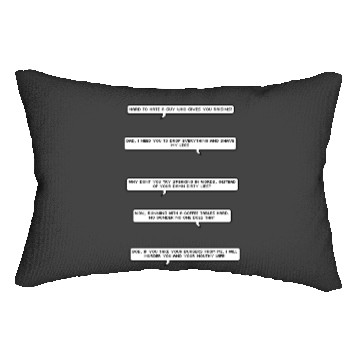 Discover Funny bobs burgers quotes pack Sticker Lumbar Pillows