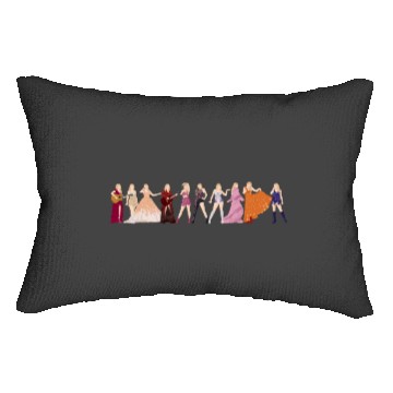 Discover eras tour taylxors v1 Lumbar Pillows