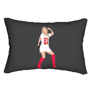 Discover taylorr Swift x Travis Kelce Jersey (V4) Lumbar Pillows