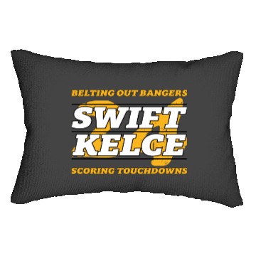 Discover taylorr Swift and Travis Kelce - Kelce Swift 2024 Lumbar Pillows