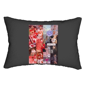 Discover taylorr Swift and Travis Kelce Lumbar Pillows