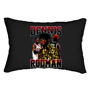 Discover Vintage Style Denis Rodman Lumbar Pillow