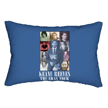 Discover Keanu Reeves Eras tour Lumbar Pillows