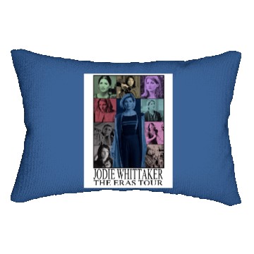 Discover Jodie Whittaker Eras Tour With Text Lumbar Pillows
