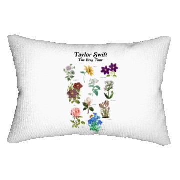 Discover Floral Tay.lor S.wi.ft Eras Lumbar Pillows