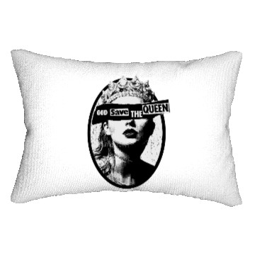 Discover God Save The Queen Lumbar Pillows, Eras Tour Lumbar Pillows