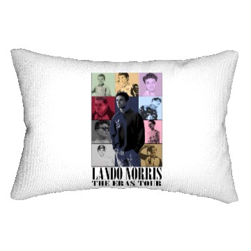 Discover Lando Norris Eras Tour Inspired Lumbar Pillows