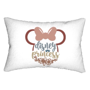 Discover Princess Disney Floral Lumbar Pillows, Disney Princess