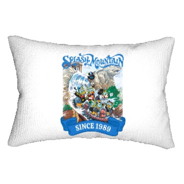 Discover Disney Splash Mountain Vintage Lumbar Pillows, Splash Mountain,