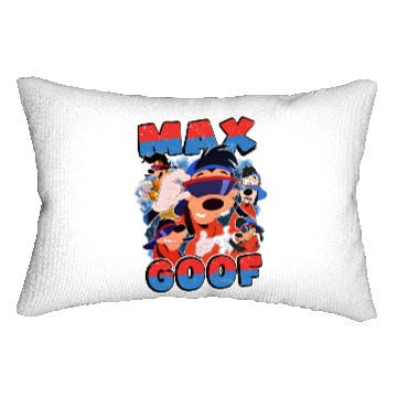 Discover Disney A Goofy Movie Max Goof Porrtrait  Retro Lumbar Pillows, WDW Magic Kingdom  Lumbar Pillows