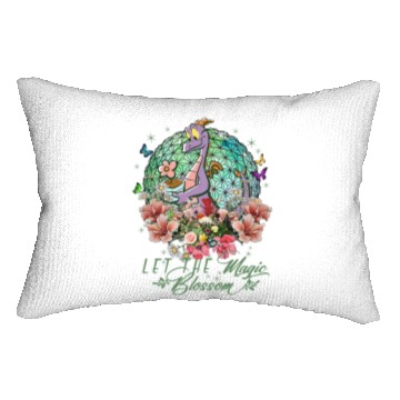 Discover Disney Epcot Figment Topiaries Lumbar Pillows