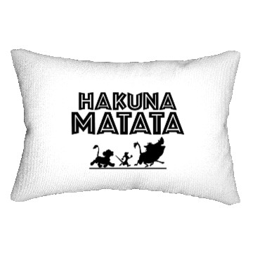 Discover Hakuna Matata Lumbar Pillows, Disney Lumbar Pillows, Lion King Lumbar Pillows, Hakuna Matata Disney Lumbar Pillows