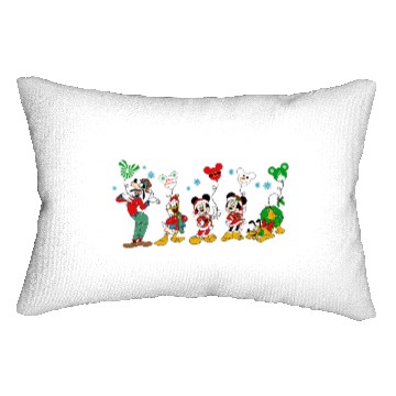 Discover Disney Lumbar Pillows, Disney Christmas Lumbar Pillows