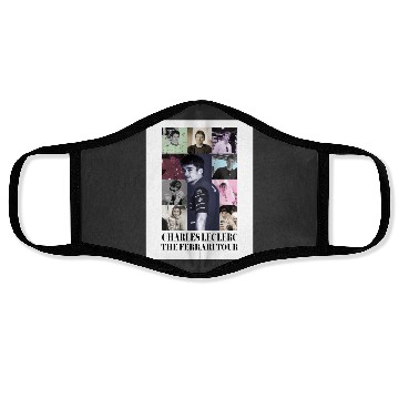 Discover Charles leclerc eras tour Active Face Masks