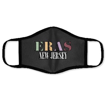 Discover Eras Tour New Jersey Face Masks
