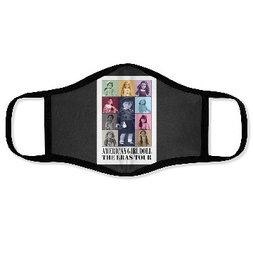 Discover American  Doll Eras Tour Face Masks