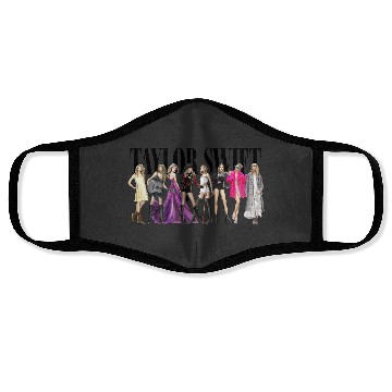 Discover TaylorSwift Taylor's Era Folklore Face Masks