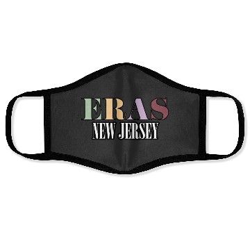 Discover Eras Tour New Jersey Face Masks