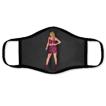 Discover Swift Eras Tour 1989 Outfit Face Masks