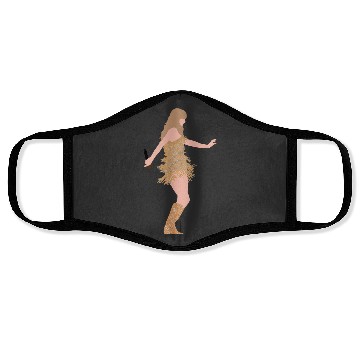 Discover swift fearless eras tour art Face Masks