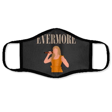 Discover taylorswift evermore eras tour art Face Masks