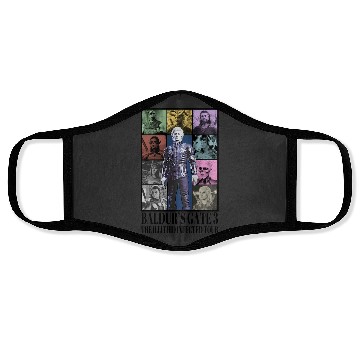 Discover Baldur’s gate eras tour Face Masks