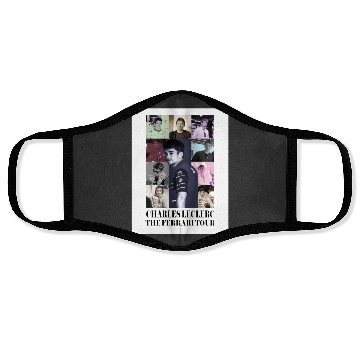 Discover Charles leclerc eras tour Active Face Masks
