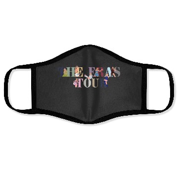 Discover eras tour logo art Sticker Face Masks