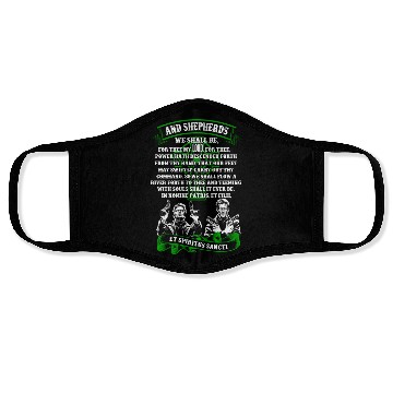 Discover The Boondock Saints - And Shepherds we shall be Face Masks